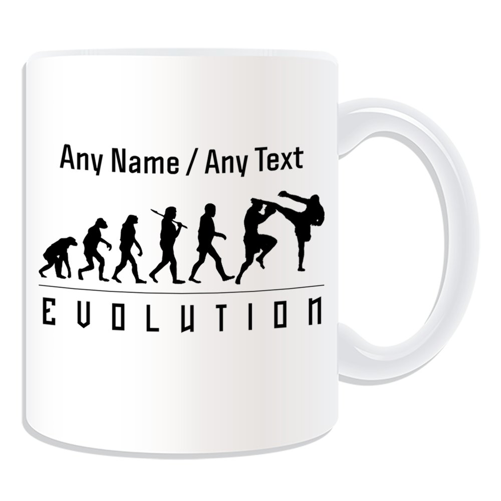 Taza De Boxeo Personalizable, Diseño De Texto En Inglés, Diseño De Texto único, Diseño De Jugador Olímpico, Entrenador De Kung Fu Kungfu KongFu Kun Fan Boxer History