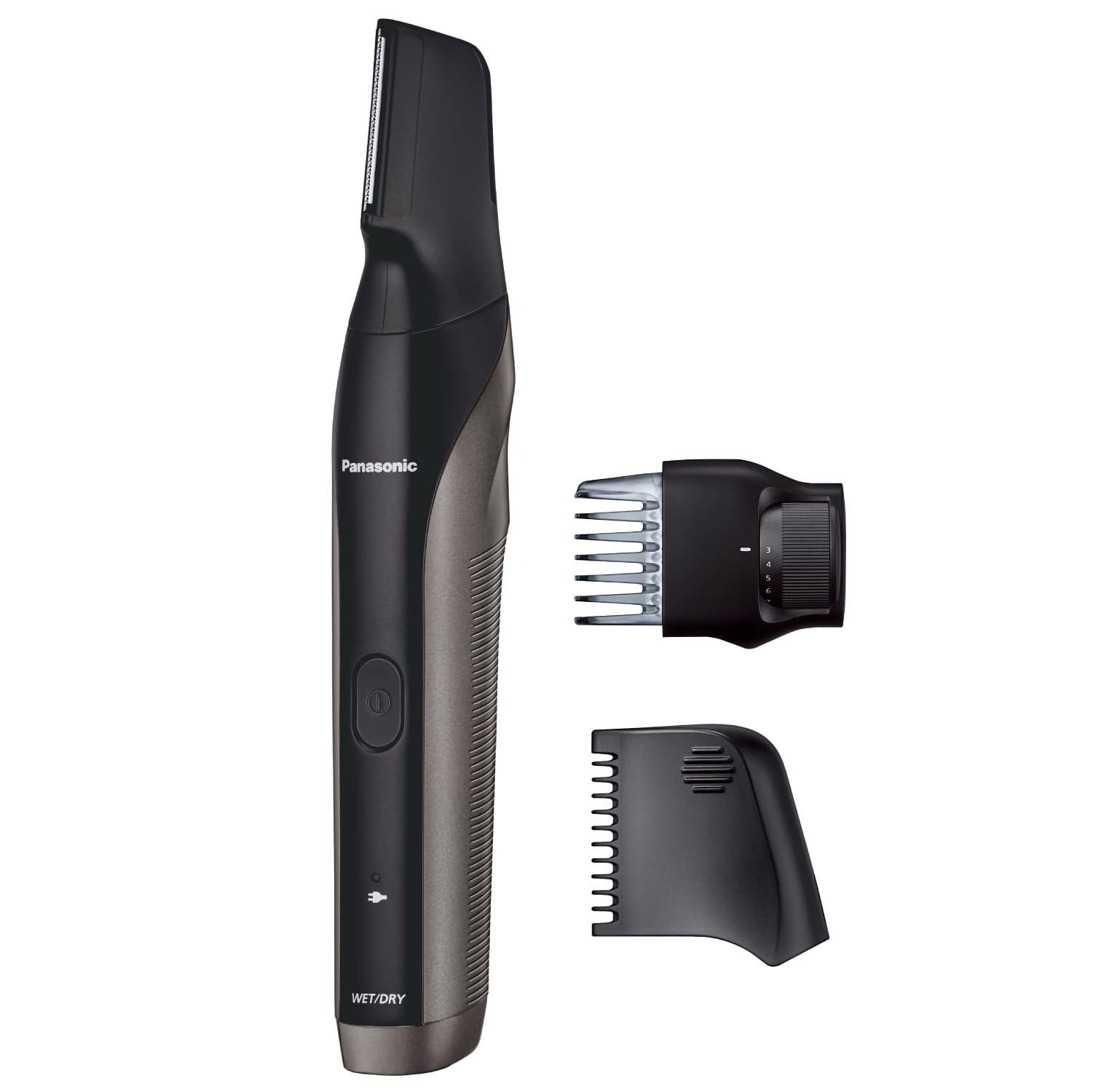パナソニック ボディトリマー® ボディシェーバー 【Amazon.co.jp 限定】 VIO対応 充電式 長さ調整 お風呂剃り可 メンズ ダークシルバー ER-NGKJ3-S