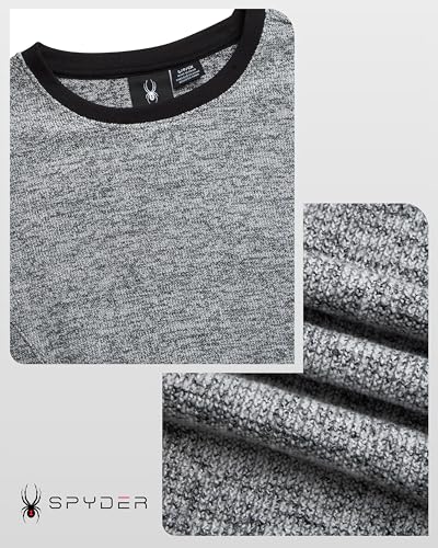 Spyder Womens Sweaters - Super Soft Lightweight Sweater with Ribbed Cuffs Womens Long Sleeve Tops Sweat Shirt (Sizes S-XL)4