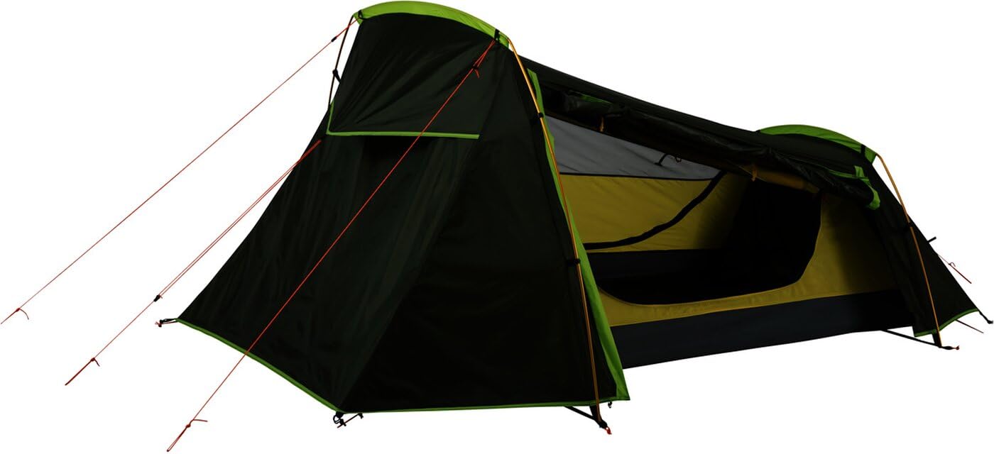 mckinley bike 2 tent Family 20,2 Pop-Up Tents Dunkelgrün/Lime One Size Sports & Outdoors npn fuzz Endlich gemütlich aufm Festival Farbe:Lehmgrau