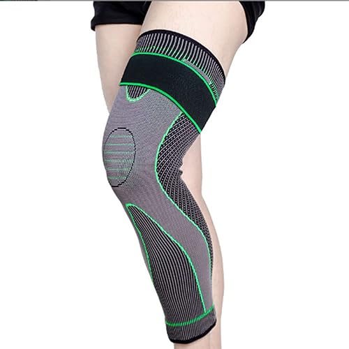 Miniatura 6 de KNEECA - 2 rodilleras de turmalina con autocalentamiento de acupresión de turmalina, calcetines moldeadores autocalentables, rodilleras moldeadoras