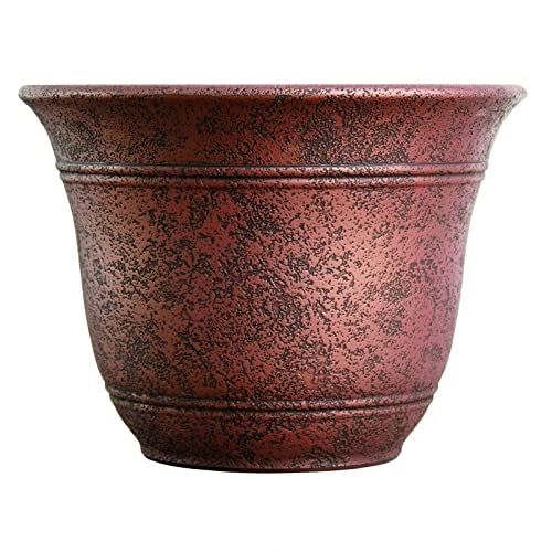 Listo The HC Companies sra10001p05 Sierra Planter, rústico Redstone, 25,4 cm Ancho