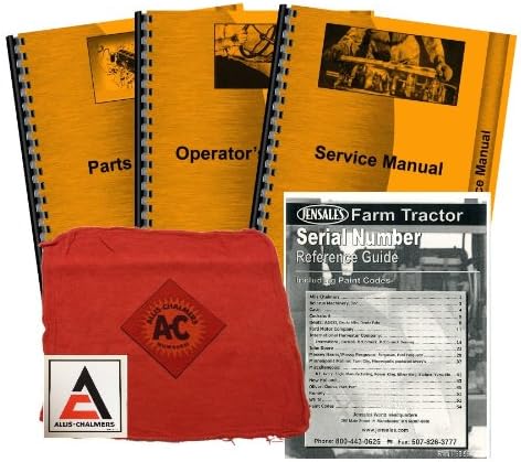 Allis Chalmers 5015 Diesel Deluxe Tractor Manual Kit