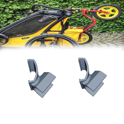 Bicycle and Scooter Rack for Thule Chariot Children’S Trailer, Adjustable Nylon Strap for Secure Transport of Kids Bikes/Scooters