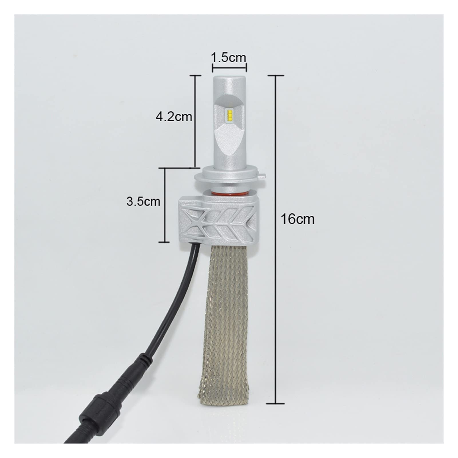 Fari Faro dell'automobile LED H4 Hi/Lo H1 H7 H8 H9 H1 H1 H1 H8 H9 H11 9005 9006 HB4 Super Bright 8000LM LED Automobile Bulbi del Faro dell'automobile