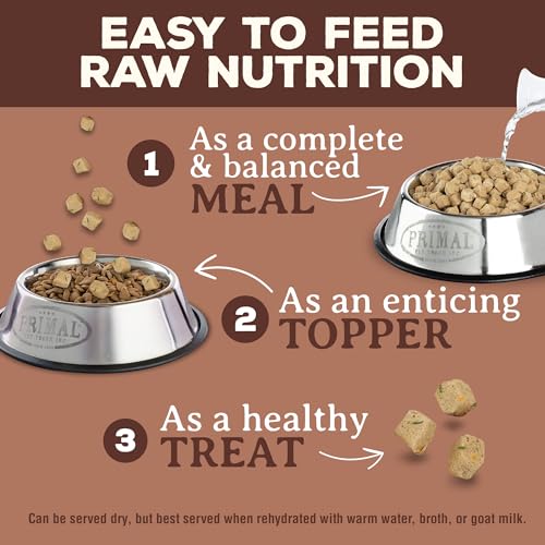 Primal-Freeze-Dried-Dog-Food-Pronto-Pork-Scoop-Serve-Complete-Balanced-Meal-Also-Use-As-Topper-or-Treat-Premium-Healthy-Grain-Free-High-Protein-Raw-Dog-Food-25-oz - Cucciolini Doodles   Primal-Freeze-Dried-Dog-Food-Pronto-Pork-Scoop-Serve-Complete-Balanced-Meal-Also-Use-As-Topper-or-Treat-Premium-Healthy-Grain-Free-High-Protein-Raw-Dog-Food-25-oz