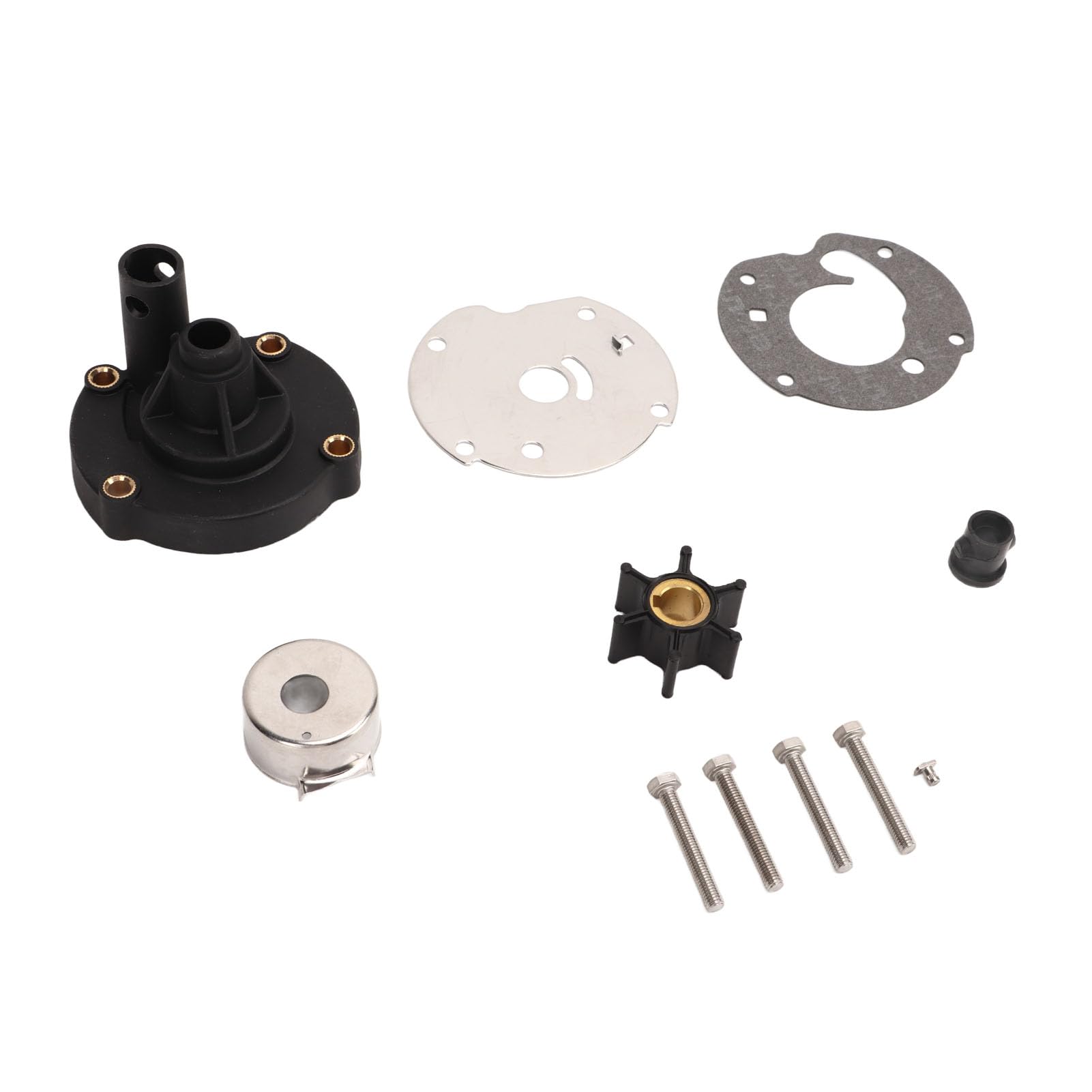 Kit Girante Pompa Acqua Kit di Riparazione Durevole per Motore Fuoribordo 5,5-7, Facile da Installare per gli Appassionati di