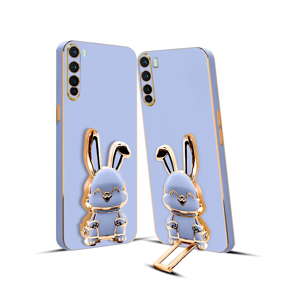 KARWAN®️ 3D Bunny with Folding Stand Back Cover Case Compatible for Realme 6 | Slim electroplated case | Stand case | Soft TPU | Space Astro Theme | Camera Protection-Blue (B0CR182ZKL) Amazon Price History, Amazon Price Tracker