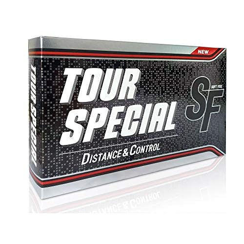 TOUR SPECIAL Weiß - 15 Golfbälle - Leistung und Power - Golf Balls for Men and Women