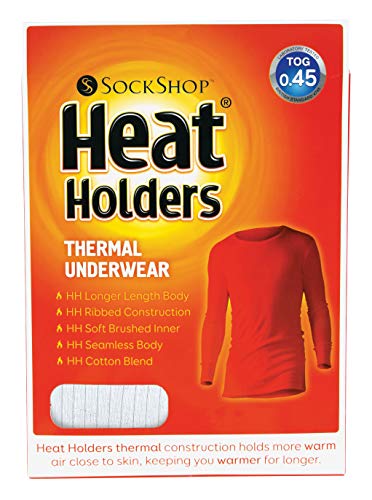 HEAT HOLDERS - Mens Winter Warm Thermal Underwear Long Sleeve Vest Top Shirt3