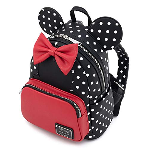 Loungefly Disney Minnie Mouse Polka Dot Womens Double Strap Shoulder Bag Purse2