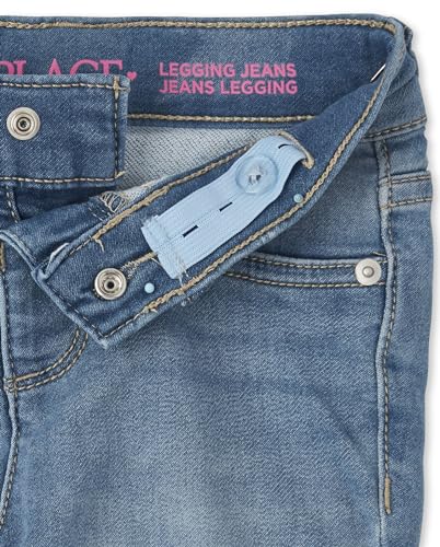 Image of The Children's Place Girls Stretch Denim Jeggings, 3 Pack