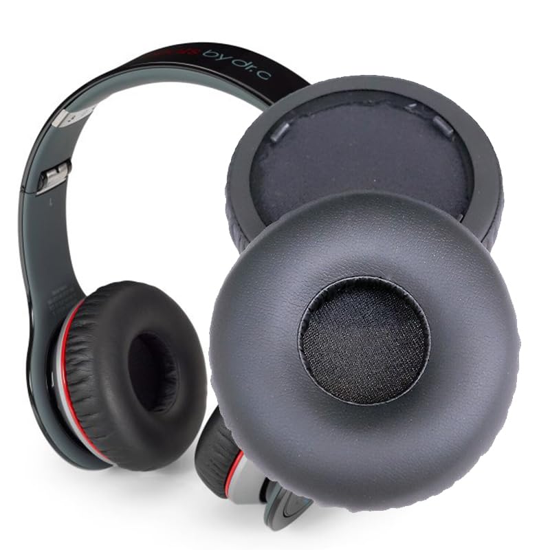 V-MOTA Coussinets compatibles avec les casques sans fil Beats SOLO HD et Monster Beats Solo HD (noir)
