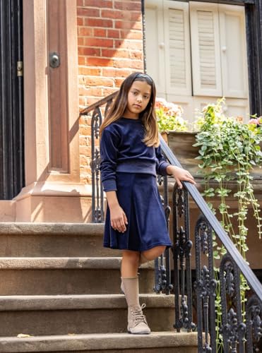 Sugar Moon Kids Velour Everyday Sweatshirt2