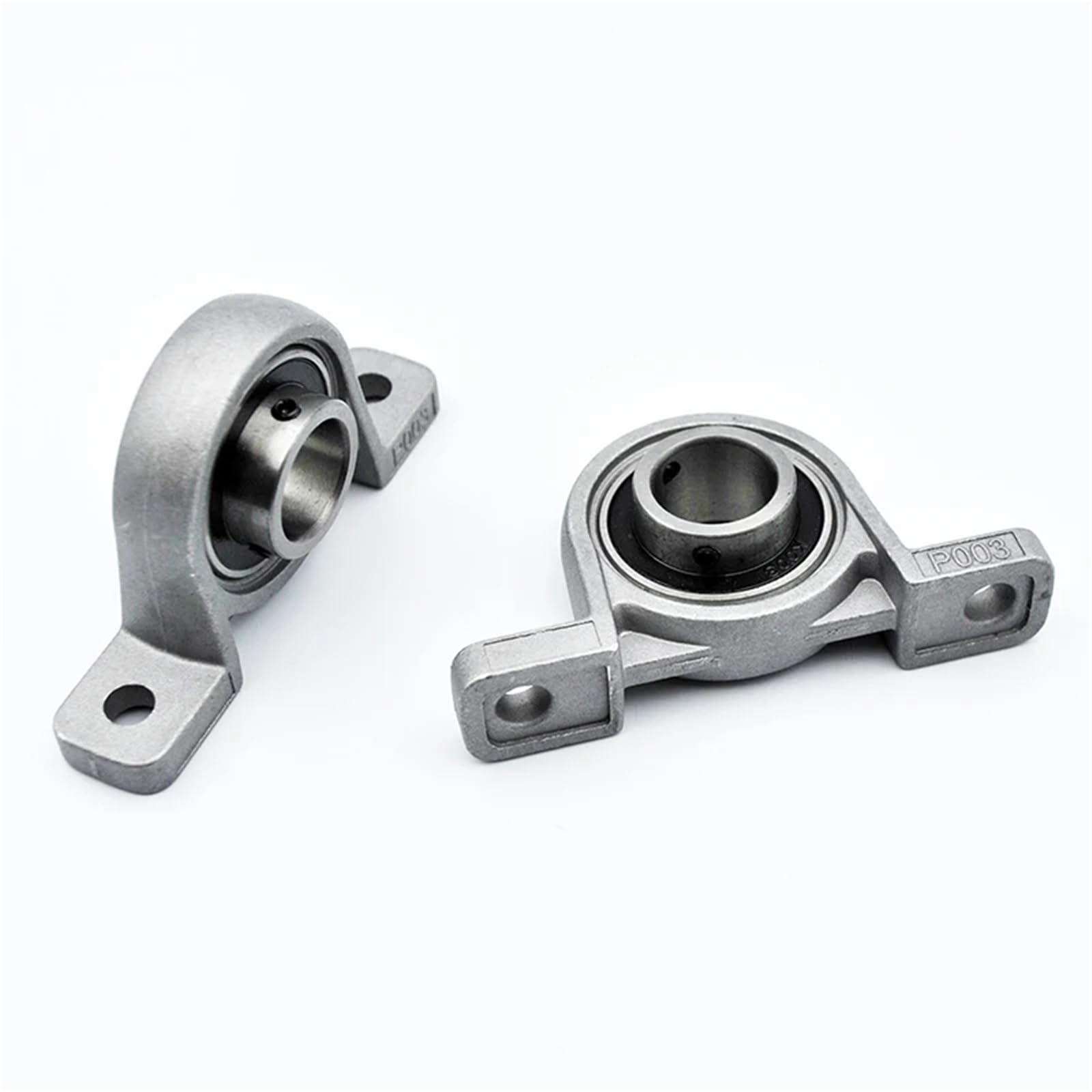 Cojinete de bloque de almohada de aleación de zinc de 17 mm de diámetro interior KP003 (2 unidades)