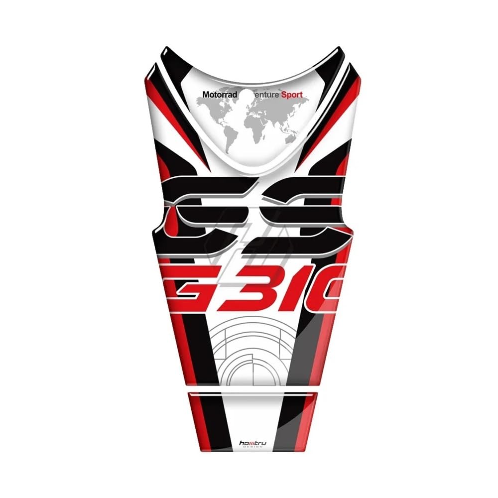 Motorcycle Gas Tank Pad Protector Case for Motorrad G310GS G310 GS 2018-2021 40 Year Gas Tank Sticker Rubber Motorbike Gas Traction Fuel Decal Tank