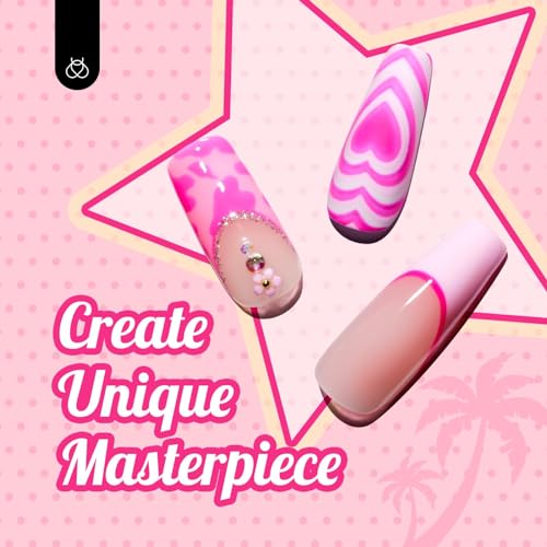 Image of Beetles Pink Gel Polish Set, Hot Pink Alluring Sweetie Collection