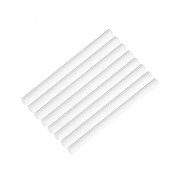 Kapkon Mini Humidifier Sticks Cotton Filter 20 PCS 0.3x5inch Replacement Wicks for Small Humidifier for Bedroom, Travel, Personal