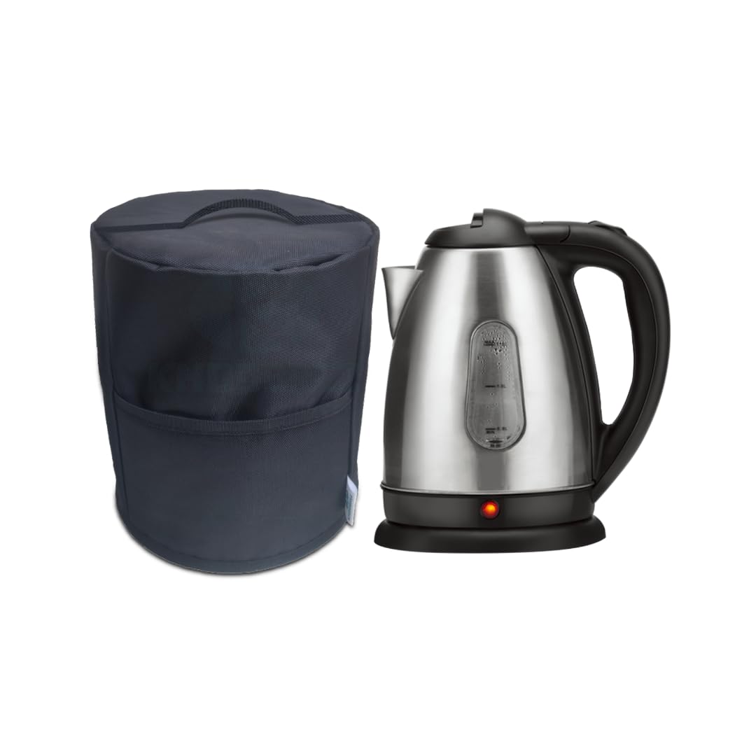 Waterproof, Dustproof and Washable Cover for Glass Electric Kettle EK-MBC(Black)
