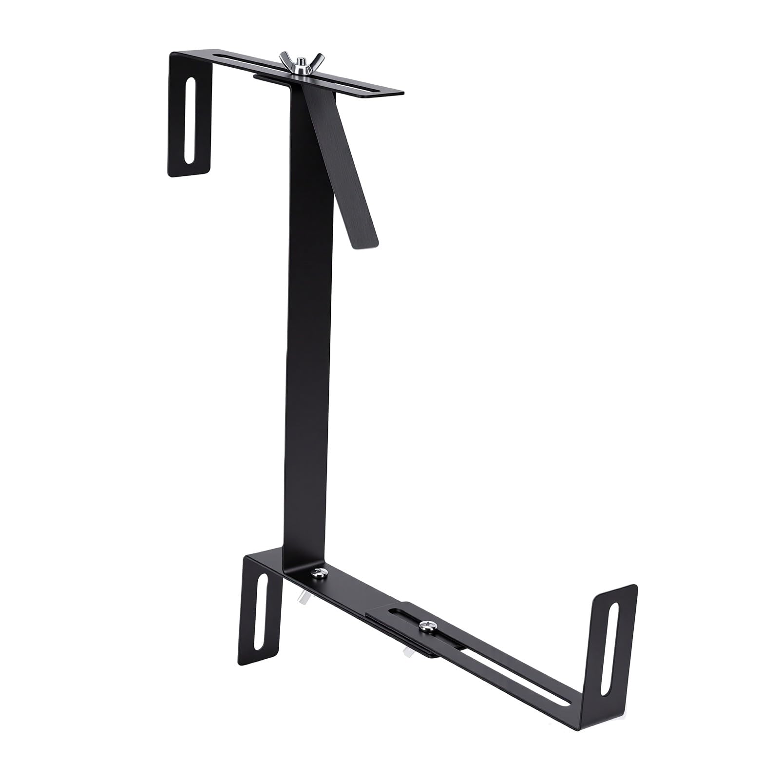 Supports de Jardinière Réglables pour Rampes, Acier Inoxydable,