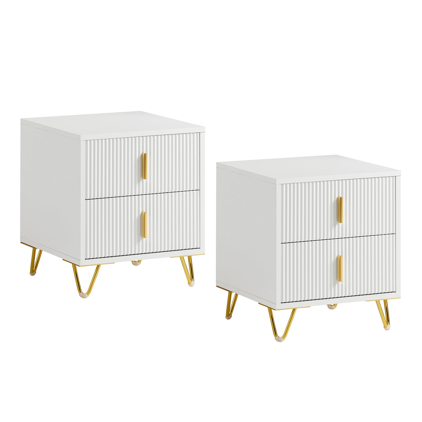 Fully assembled SoBuy FBT115-W nightstand