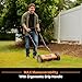 LawnMaster LMRM1401 Push Reel Lawn Mower 14-Inch 5-Blade