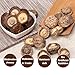 VIGOROUS MOUNTAINS Dried Shiitake Mushrooms for Cooking, 2-3CM Dehydrated Mushrooms, Dry Fresh Vegan No Fumigation Sulfur (4Oz)
