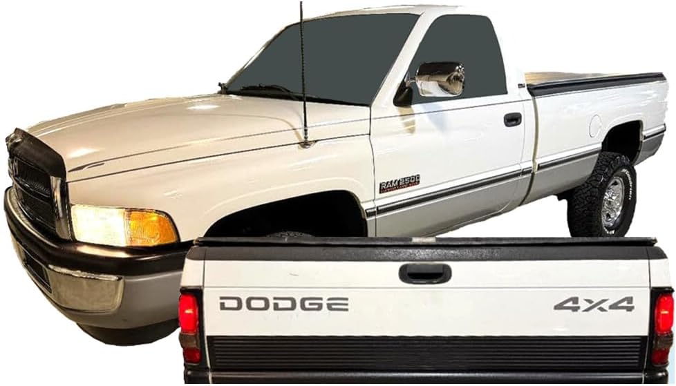 1994 1995 1996 Dodge Ram 1500 2500 3500 Truck Pin Stripes Decal Kit Complete! - Black