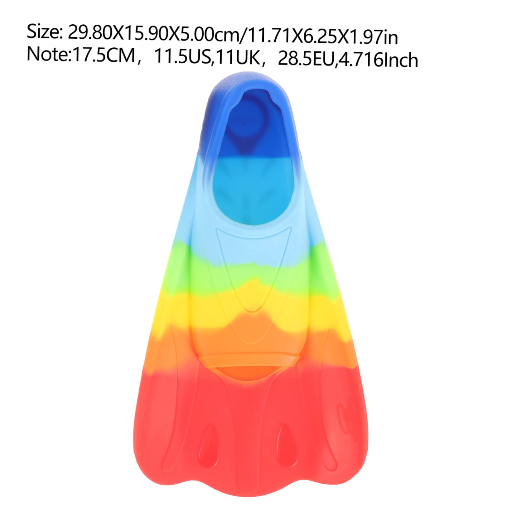Abaodam Palmes de Natation pour Garçon Fille Silicone Accessoires de Plongée pour Entraînement et Loisirs Palmes de Snorkeling pour Débutants