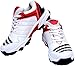 All Rounder Cricket-Schuh, Sportschuhe, Gummisohle, für Herren, Weiß / Rot, Rot - weiß / rot - Größe: 45 EU