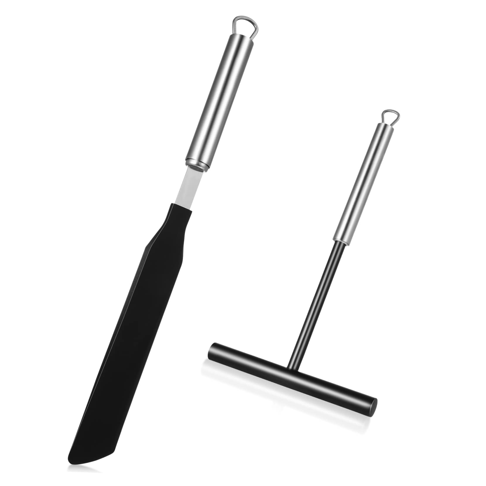 Juego de Espátulas Set Utensilios de Cocina Seguros y Prácticos de Acero Inoxidable para Crema y Panqueques para Panadería y Hotel