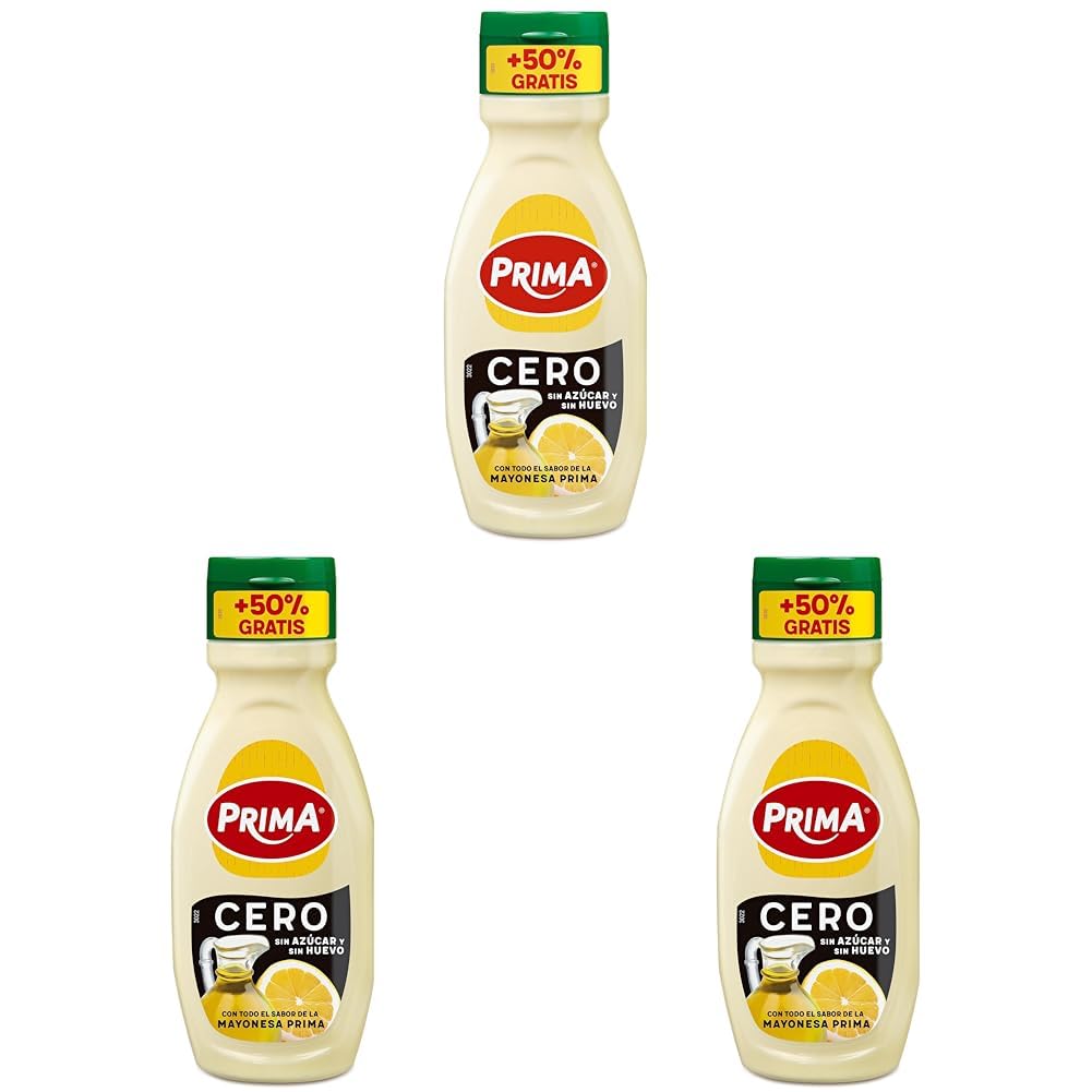 Prima Mayonesa vegana sin huevo y sin azúcar 255ml + 140ml gratis — view 4