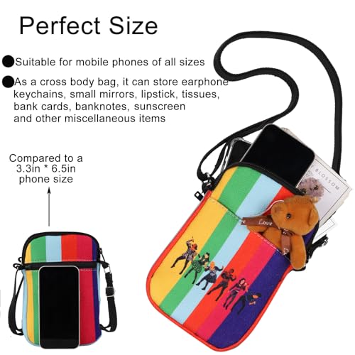 G2TUP Six Queen Crossbody Bag Six Queen Merch Six Queens Crowns Gifts Six Shoulder Bag3