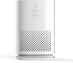 Purificador de Ar Life EPI081D para Casa com Filtro HEPA Silencioso, Elimina Poeira, Pólen e Odores, Ideal para Quartos e Salas