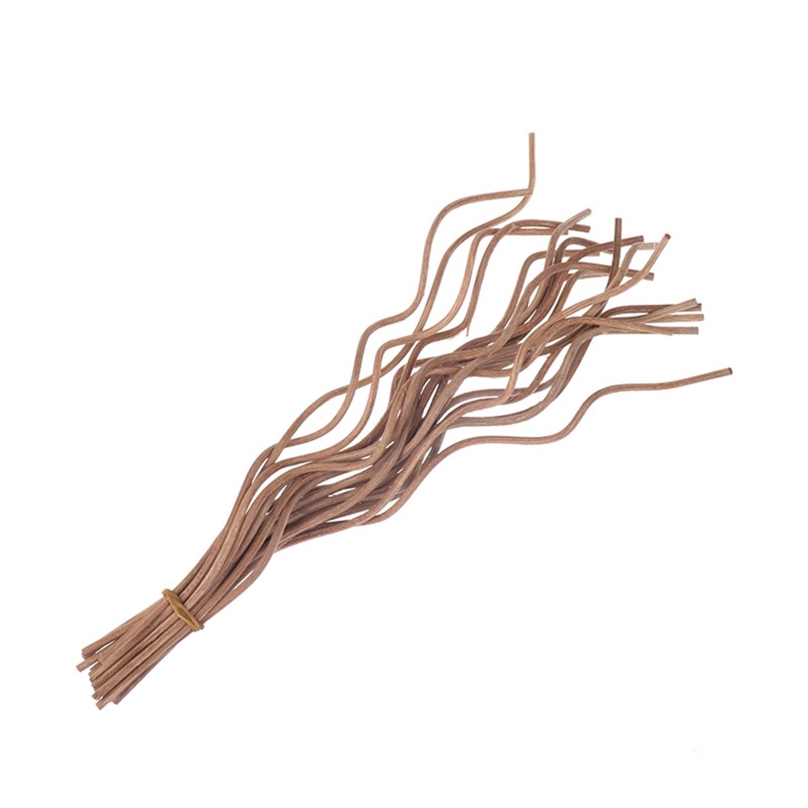 XUCZHAI 20pcs Reed Diffuser Replacement Stick DIY Handmade Home Decor Extra Thick Rattan Aromatherapy Refill Sticks