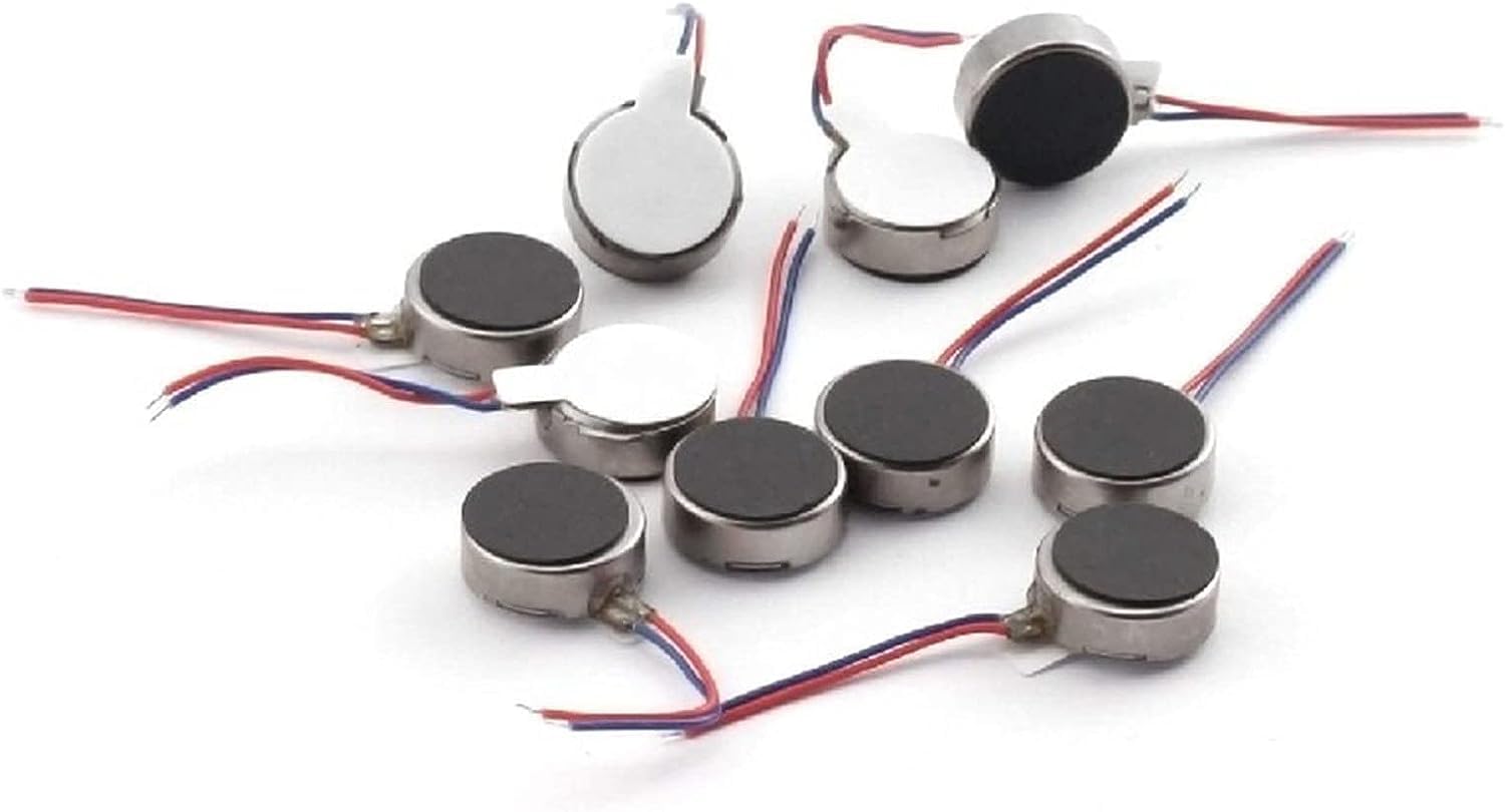 ボタン型DC振動モーター 10PCS DC3-5V DC 振動モーター 1020/1027/1030/1034(1020) Amazon.co.jp:  モーター、ギアモーター、10個 1027 振動 DC3V マイクロ振動ボタン電池 接着剤付き(速度(RPM):10個、電圧(V):1027  10mmx2.7mm) : 産業・研究開発用品