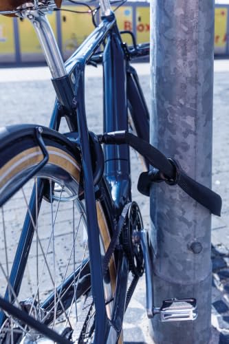ABUS Rahmenschloss-Einsteckkette IvyTex Adaptor Chain 8KS - Fahrradschloss mit schmutz- und feuchtigkeitsabweisender Hülle - 8 mm Starke… – Ansicht 3