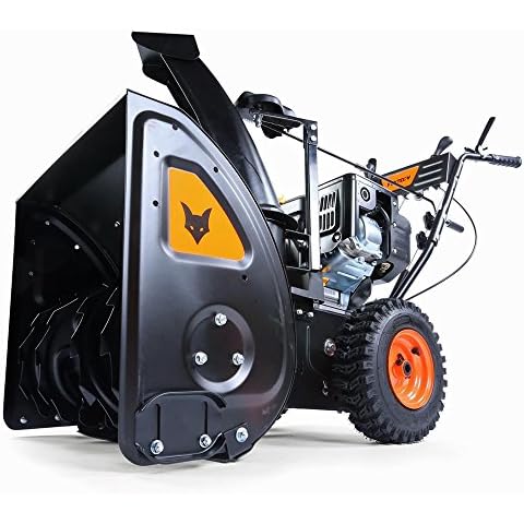 FUXTEC Benzin Schneefräse SF210 7,5 PS 230 Volt E-Starter Schneeräumgeräte Cover