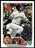 2023 Topps Holiday #H19 Blake Perkins RC Rookie Milwaukee Brewers MLB Baseball Base Trading Card