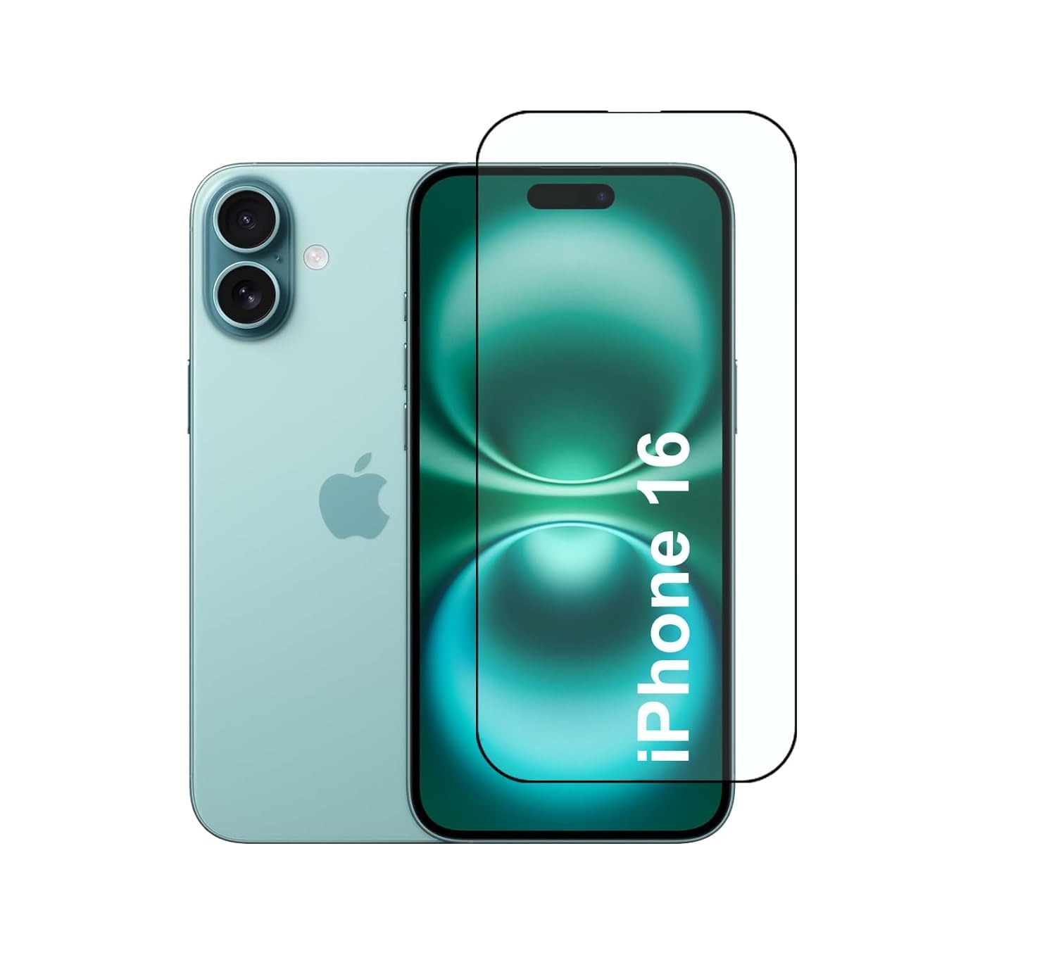 Military-Grade Tempered Glass Screen Protector Compatible for iPhone 15 / iPhone 16 with Edge to Edge Coverage and Easy Installation Self kit — Amazon image 31