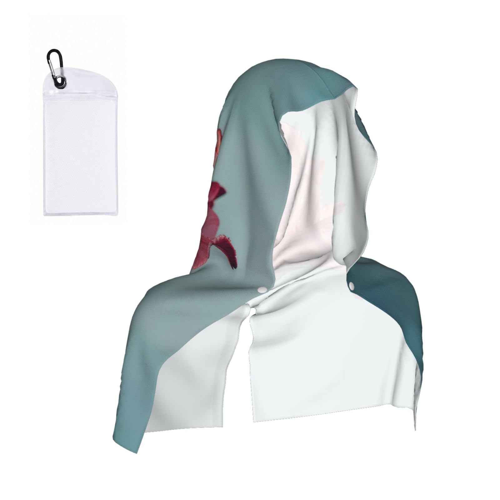ZYJHYY Flower Print Unisex Swimming Towel Practical Camping Towel Skin-Friendly Cooling Towel For Workout Training