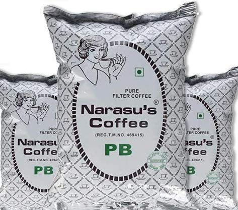 Narasu's Coffee Powder (Peabery) - Pack of 10 (Each 500 Gms)