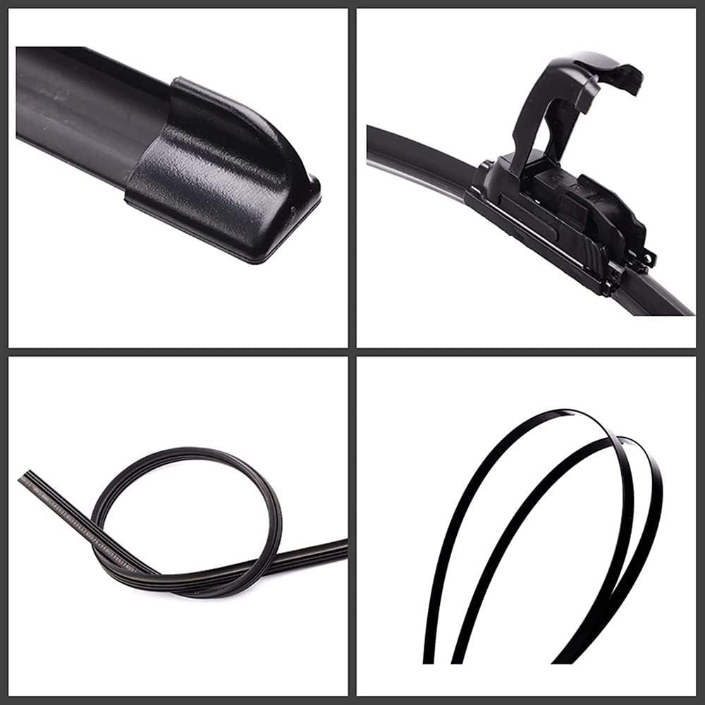 Escobilla Limpiaparabrisas para Mitsubishi Eclipse Cross 2017-2023 Limpiaparabrisas de Ventana Delantera de Coche