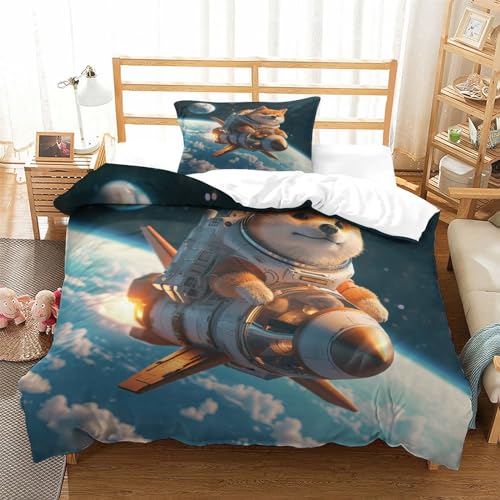 Housse de couette microfibre hypoallergénique avec fermeture éclair