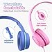 vinamass Kids Headphones with 85dB Volume Limit,On Ear Headphones,Adjustable and Flexible for Toddlers to Adults,Suit for School Classroom Students Teens Children