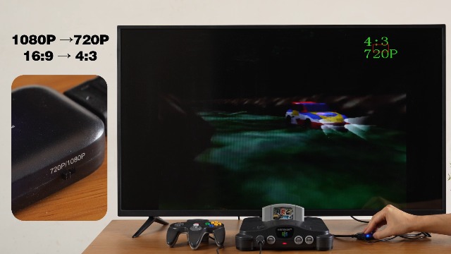 Amazon.co.jp: L'QECTED SFC/N64/ゲームキューブ HDMI変換コンバーター