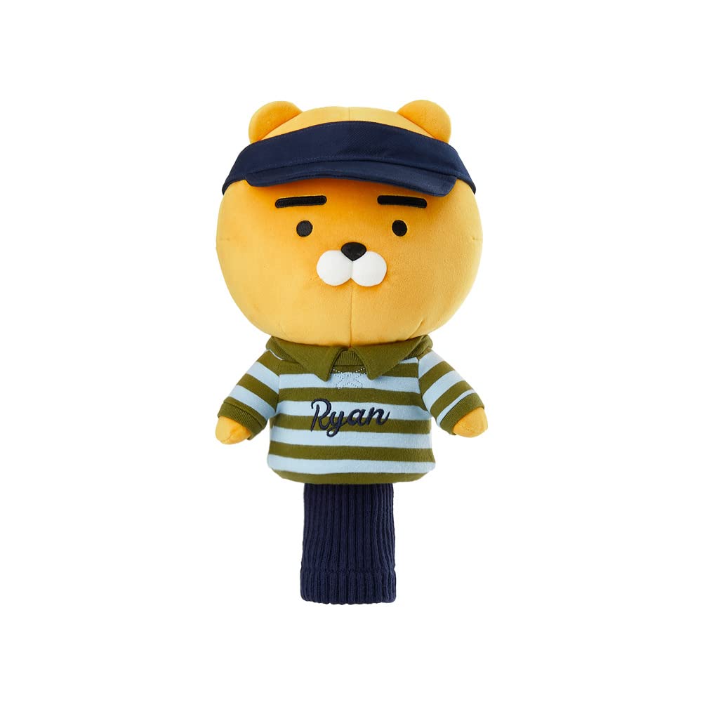 KAKAO FRIENDS GOLF Going Going Driver Head Cover, Character Golf Club Cover, Soft Microfiber Cover