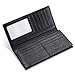 Mercedes Benz Long Wallet with 11 Credit Card Slots ID Holder - Genuine Leather