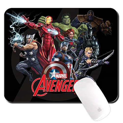 ERT GROUP Original y con Licencia Oficial de Marvel, Alfombrilla de ratón Antideslizante, patrón de Avengers 028, Alfombrilla de ratón de Ordenador 220 mm x 180 mm Cover