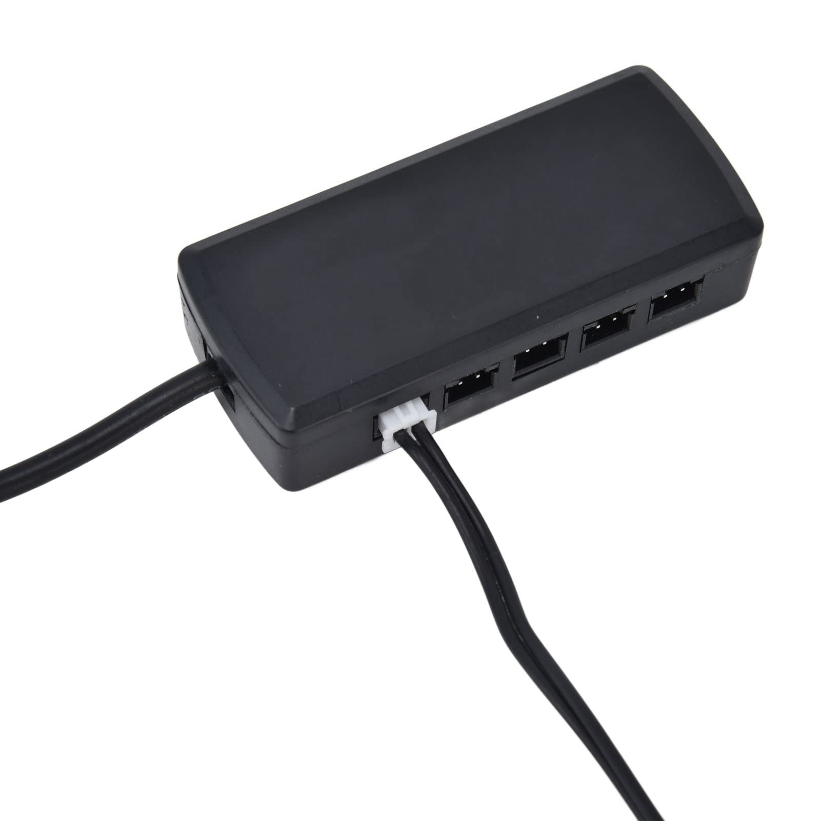 USB-betriebene dimmbare runde LED-Display-Schrankbeleuchtung, kleine Unterbaulampe für Kleiderschrank und Ausstellungshalle, Aluminiumgehäuse mit 2 m Kabel, deckenmontierte Vitrine (Einer zieht zehn)